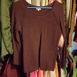 Oversized burgundy sweater (never worn)